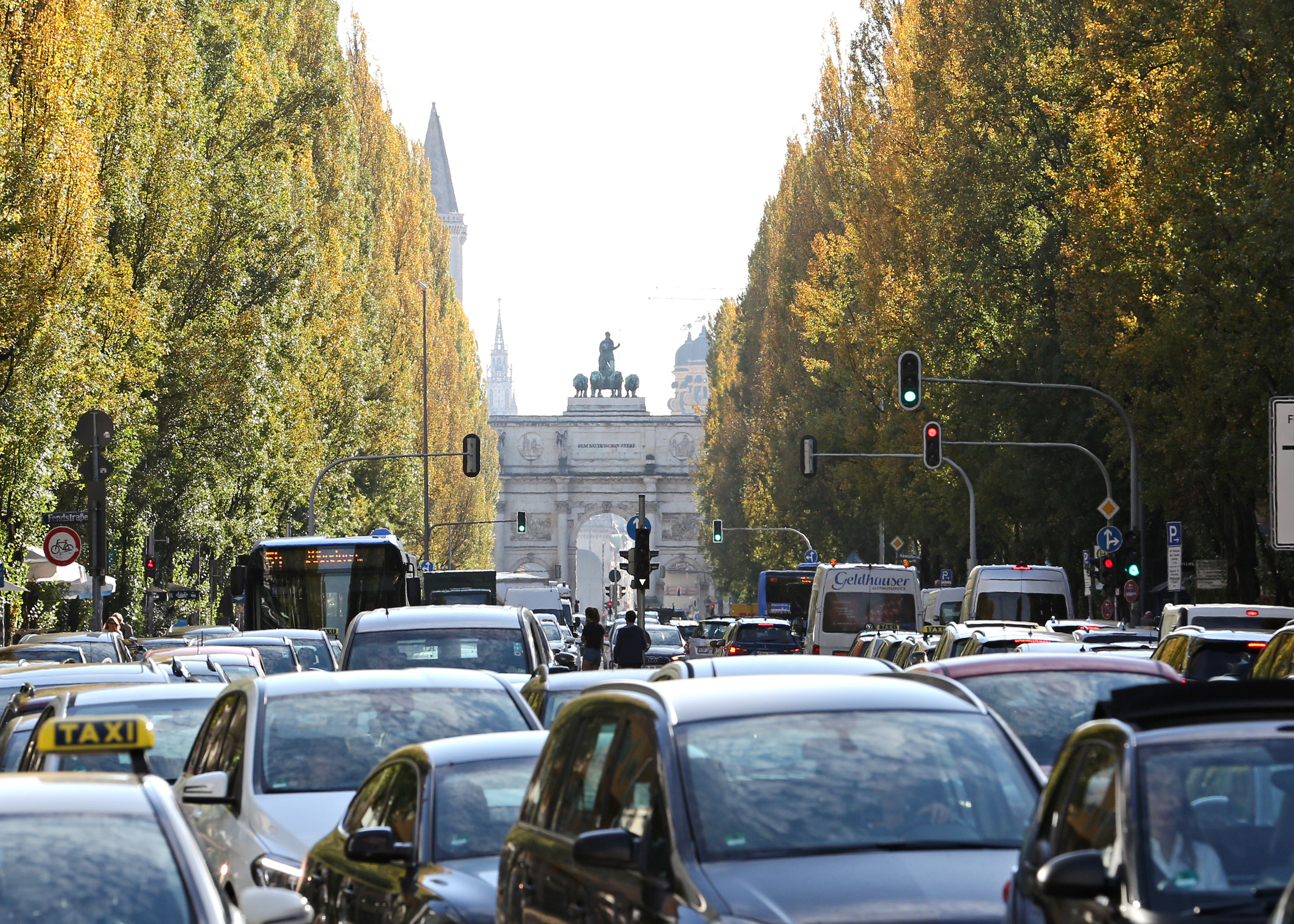 Informationen über die aktuelle Verkehrslage