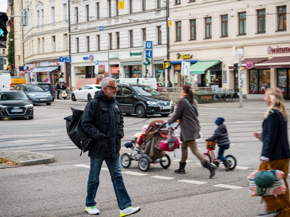 Beschluss des Stadtrats: grünes Licht für Münchens Fußverkehrsstrategie