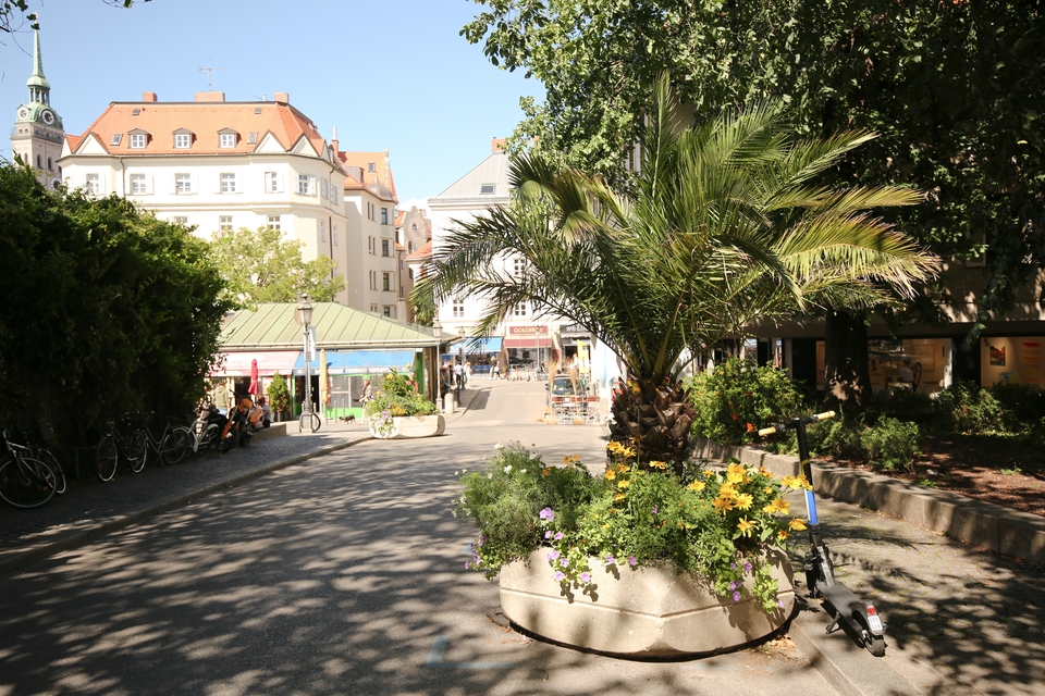 Fußgängerzone in der Westenriederstraße