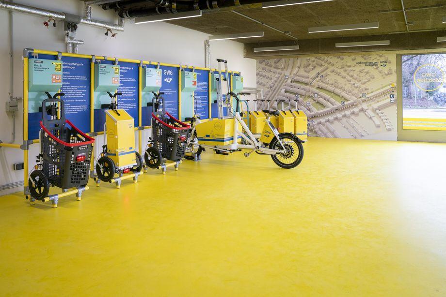 Neue Mobilitätsstation der GWG in Neuaubing eröffnet