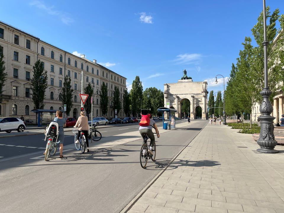 Maßnahmen RSV Münchner Norden / Altstadtradlring: Brienner Straße, Odeonsplatz, Ludwigstraße