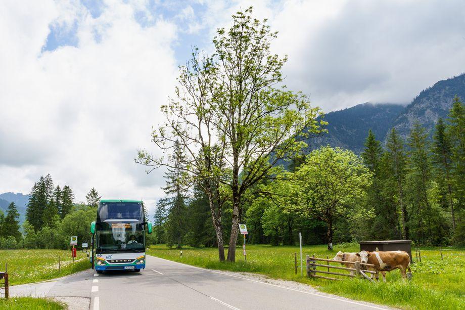 Autofrei in die Berge mit den Münchner BergBussen