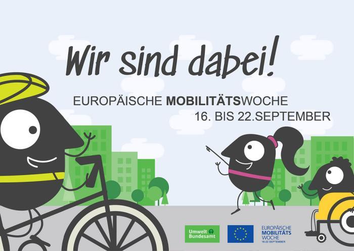 Europäische Mobilitätswoche: Aktionen des Mobilitätsreferats