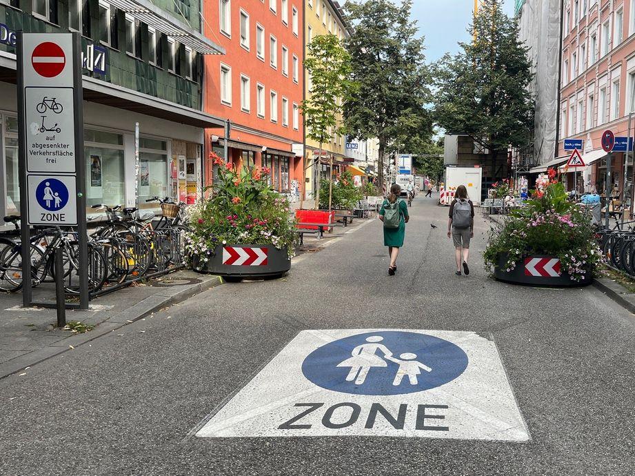 Weißenburger Straße: Bürgersprechstunde zur Fußgängerzone am 18. September