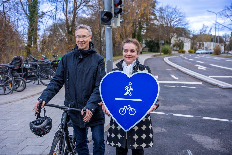 St.-Magnus-Straße: Fahrradfreundlicher Umbau abgeschlossen