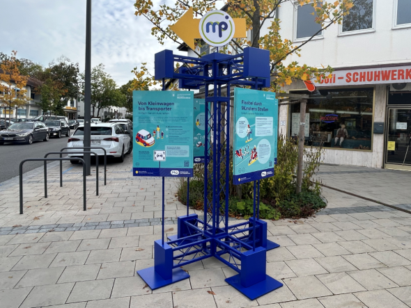 Wanderausstellung rund um Mobilitätspunkte