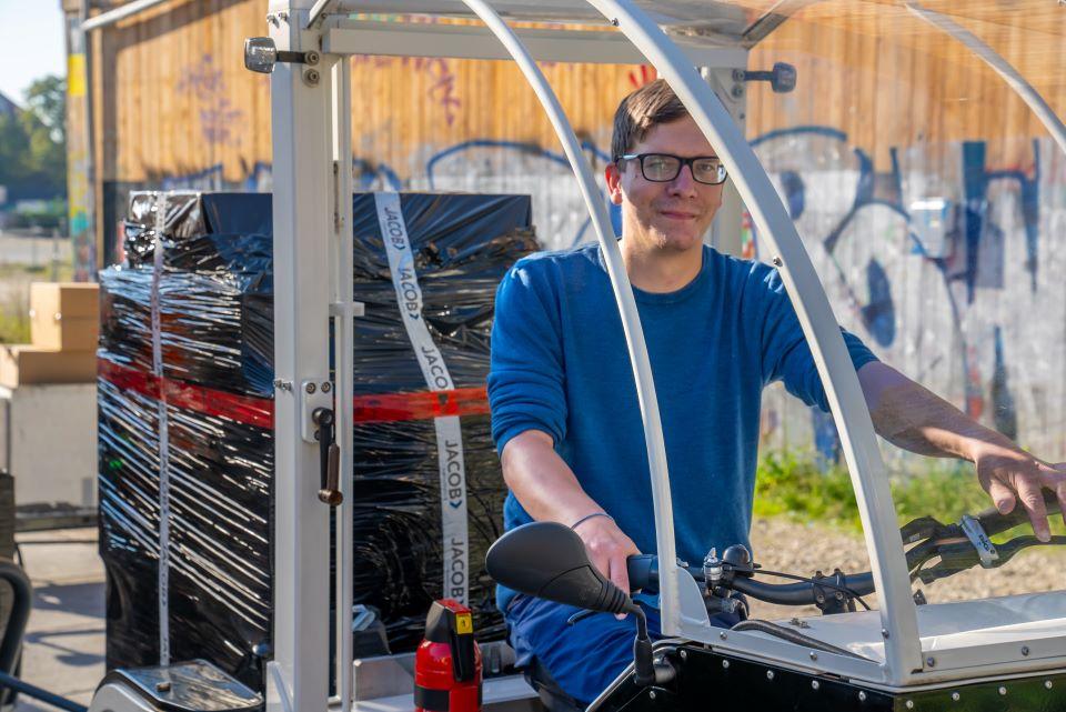 Nachhaltiger Wirtschaftsverkehr: Lastenrad-Testprogramm