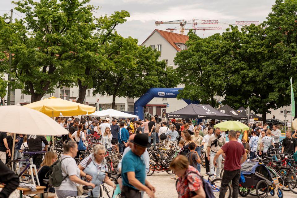Großer Andrang bei der Radl-Dult
