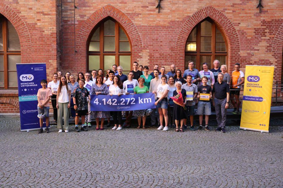 Über 4,1 Millionen Kilometer beim STADTRADELN und Schulradeln 2025 in München