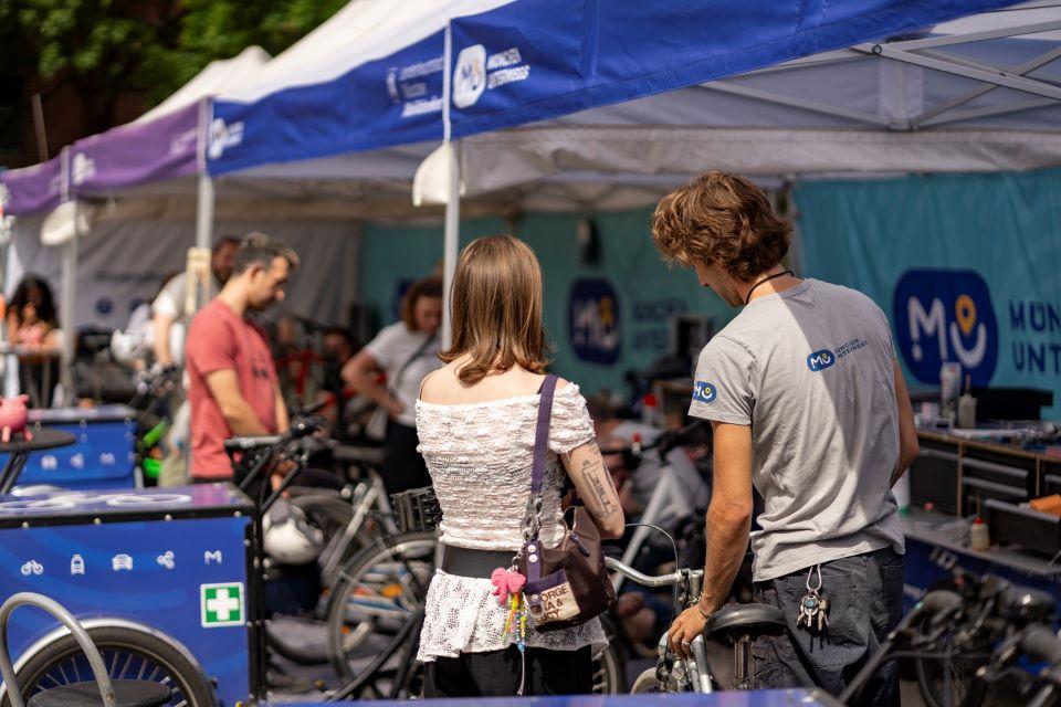 Radl-Tage zum Mitmachen auf der Theresienhöhe