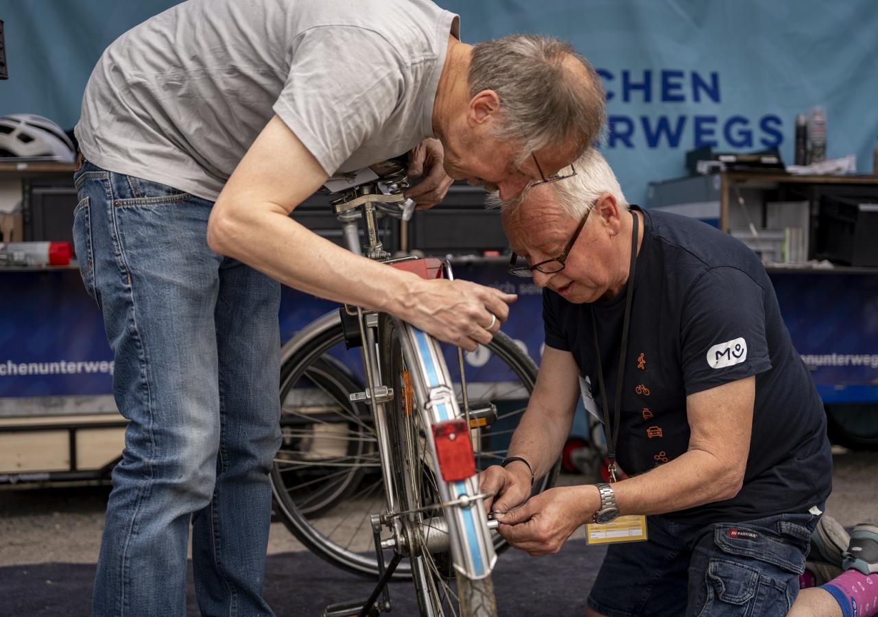 Kostenloser Radl-Check: Stephansplatz