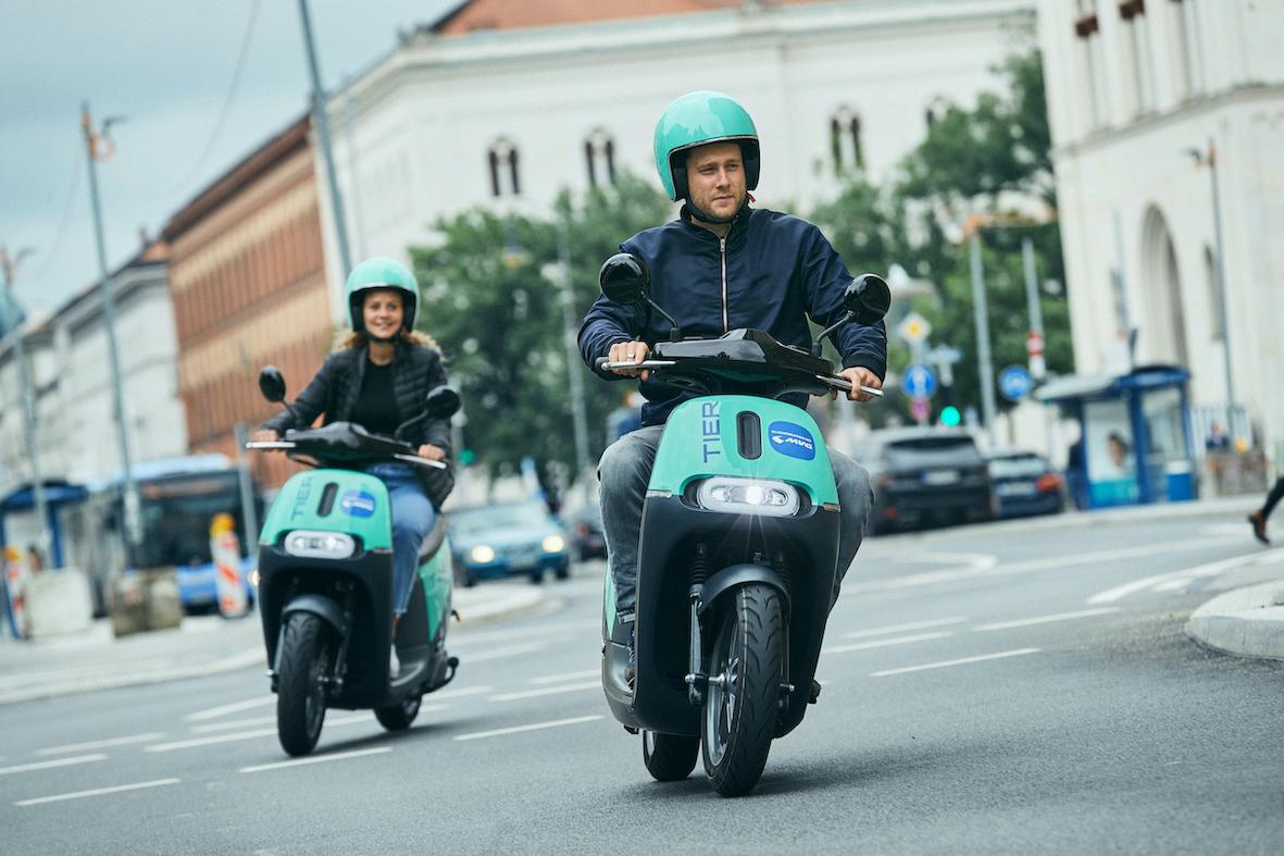 TIER startet mit E-Mopeds in München