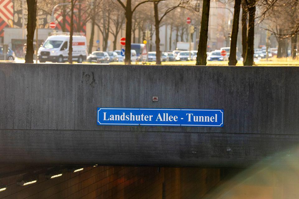 Landshuter Allee-Tunnel: Sperrung für Fahrzeuge ab 3,5 Tonnen