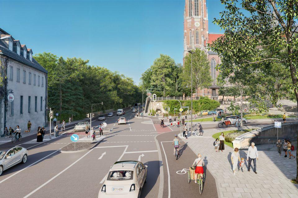 Giesinger Berg: Umbau gestartet