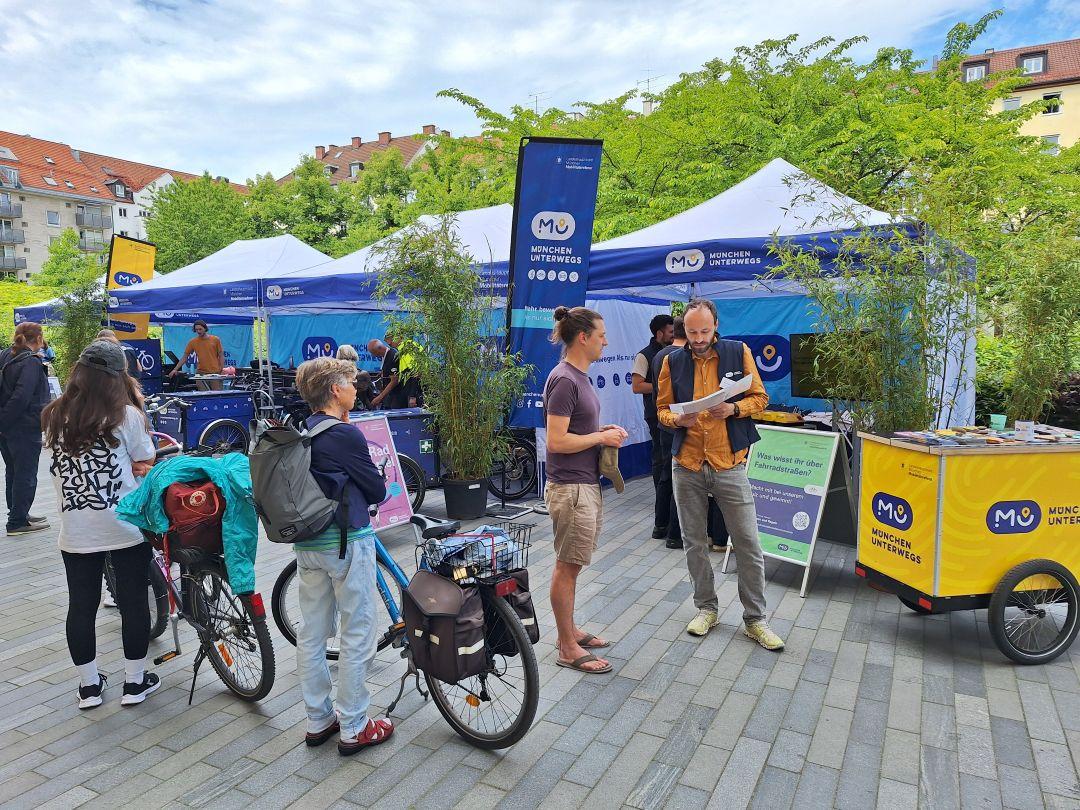 "Mehr Rad im Viertel" in Trudering-Riem