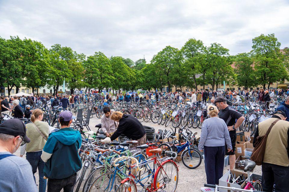 Münchner Radl-Dult: Großer Andrang auf dem Mariahilfplatz