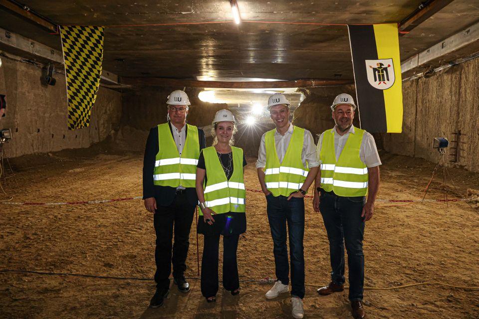 U5-Baustelle Laim: Durchstich im Tunnel erreicht