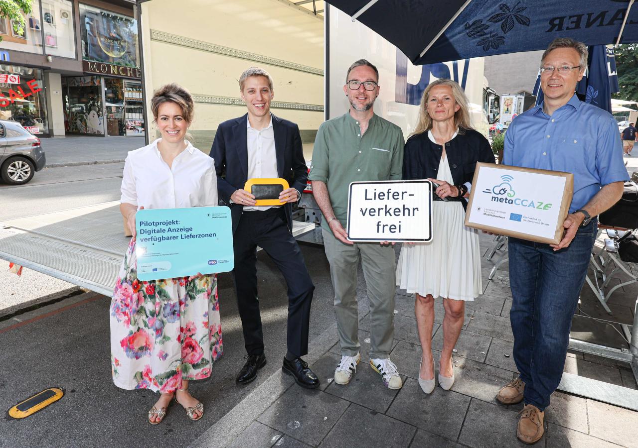 Startschuss: Pilotprojekt „Digitalisierung von Lieferzonen“