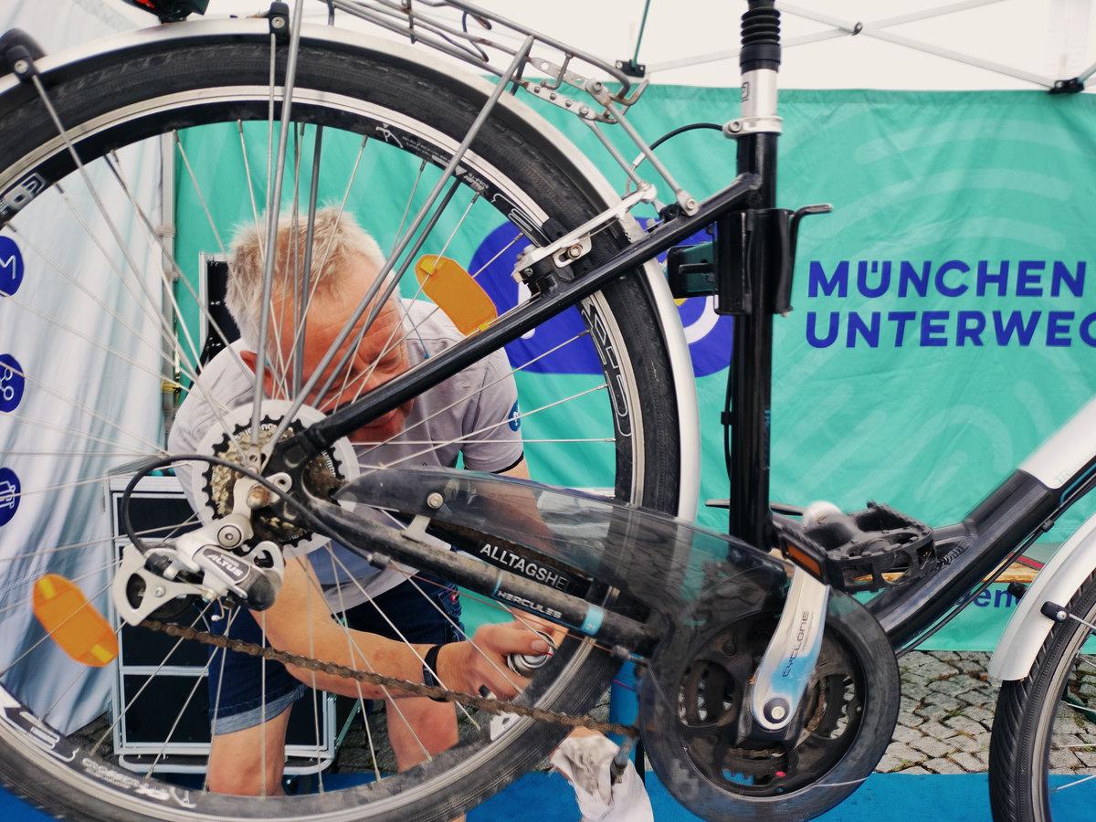 Kostenlose Radl-Checks im Juli