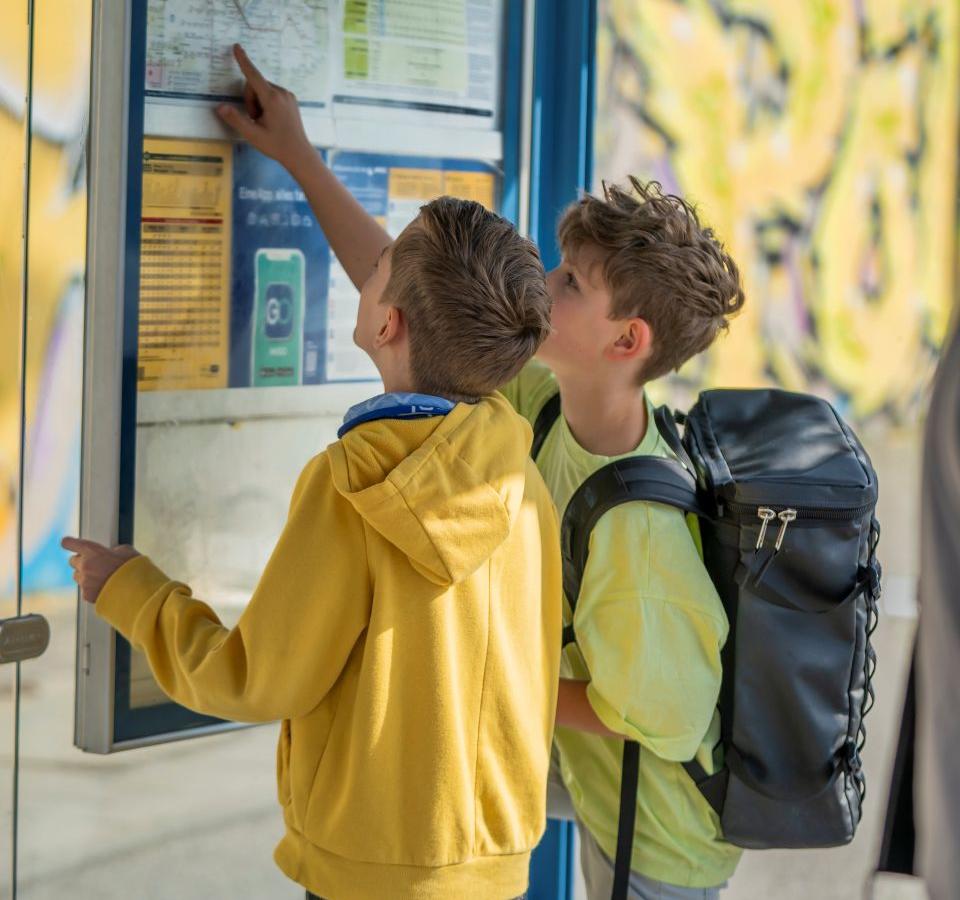Fit für Bus und Bahn zur Spielstadt Mini-München