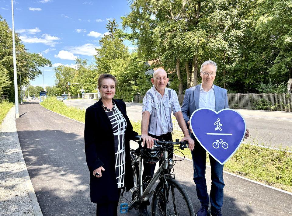 Wolfratshauser Straße: Verkehrssicherer Umbau abgeschlossen