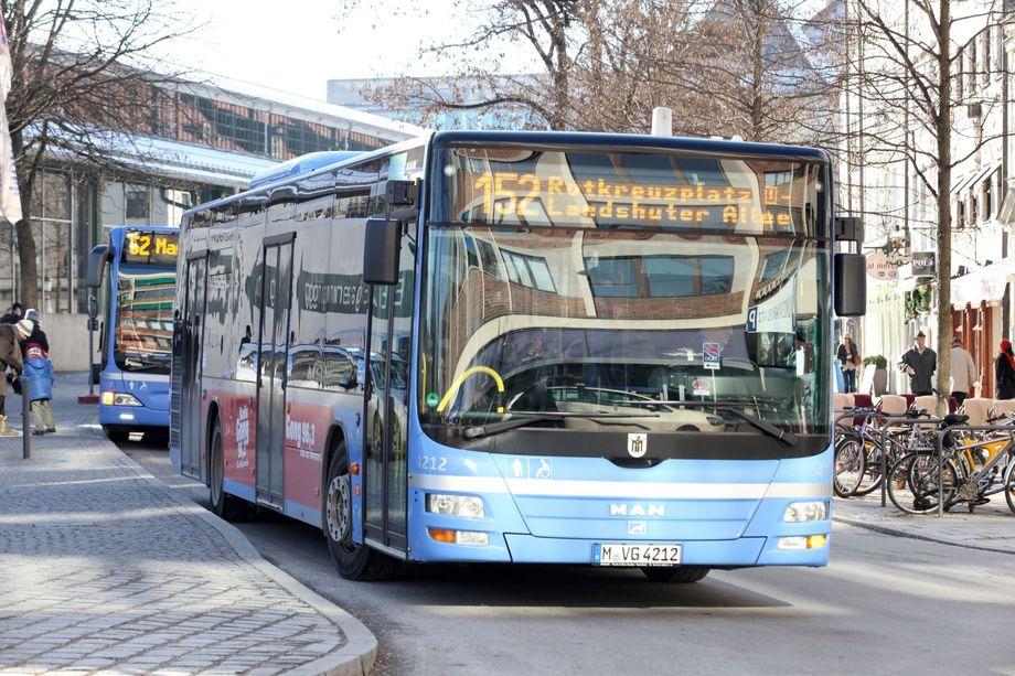 München unterwegs Umleitung bei Buslinien 56 und 57