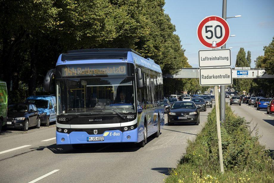 MVG elektrifiziert zweite Münchner Buslinie