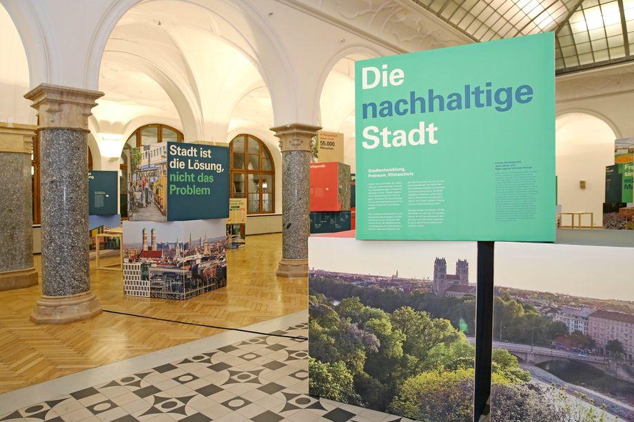 Ausstellung "Die nachhaltige Stadt" öffnet in der Rathausgalerie